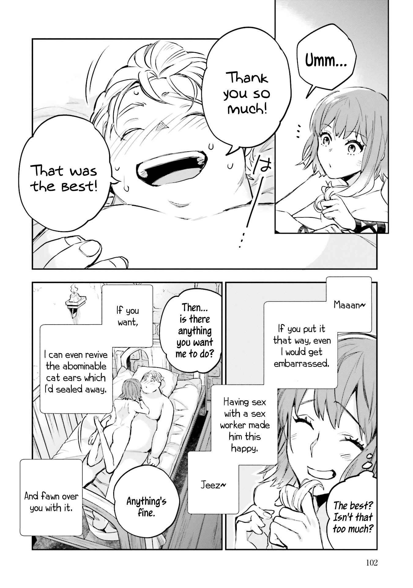 JK Haru is a Sex Worker in Another World Chapter 6 - Page 56