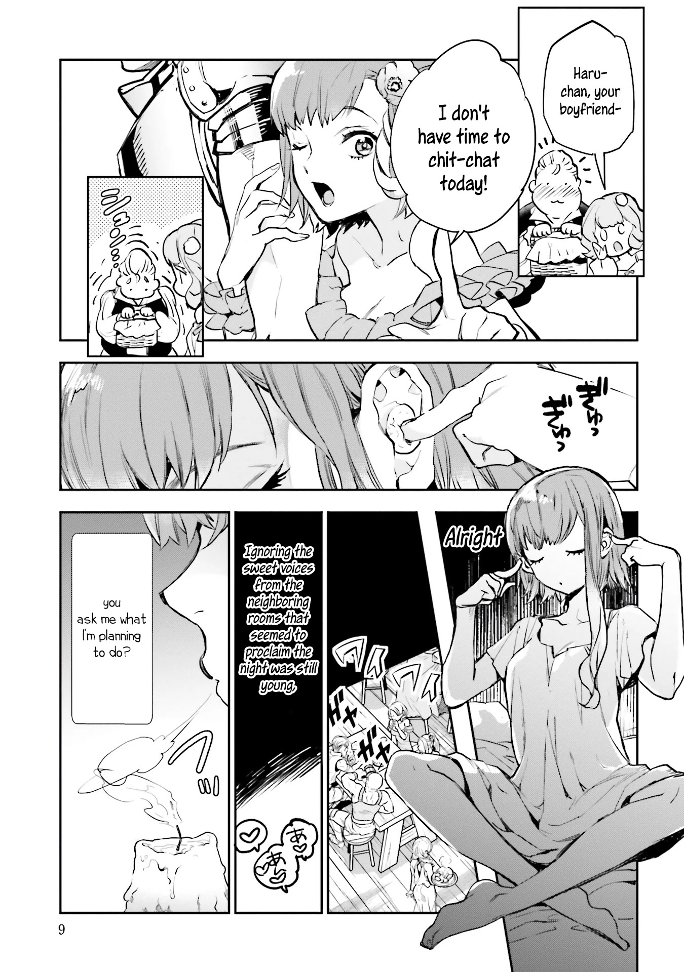 JK Haru is a Sex Worker in Another World Chapter 9 - Page 8