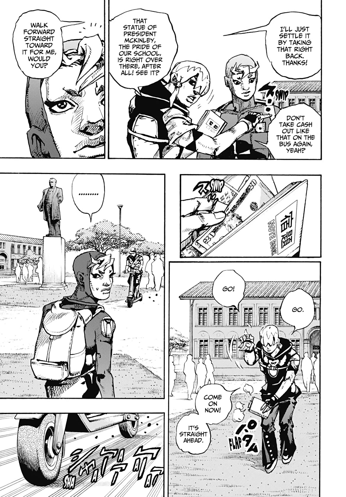 JoJo’s Bizarre Adventure Part 9 – The JOJOLands Chapter 1 - Page 39