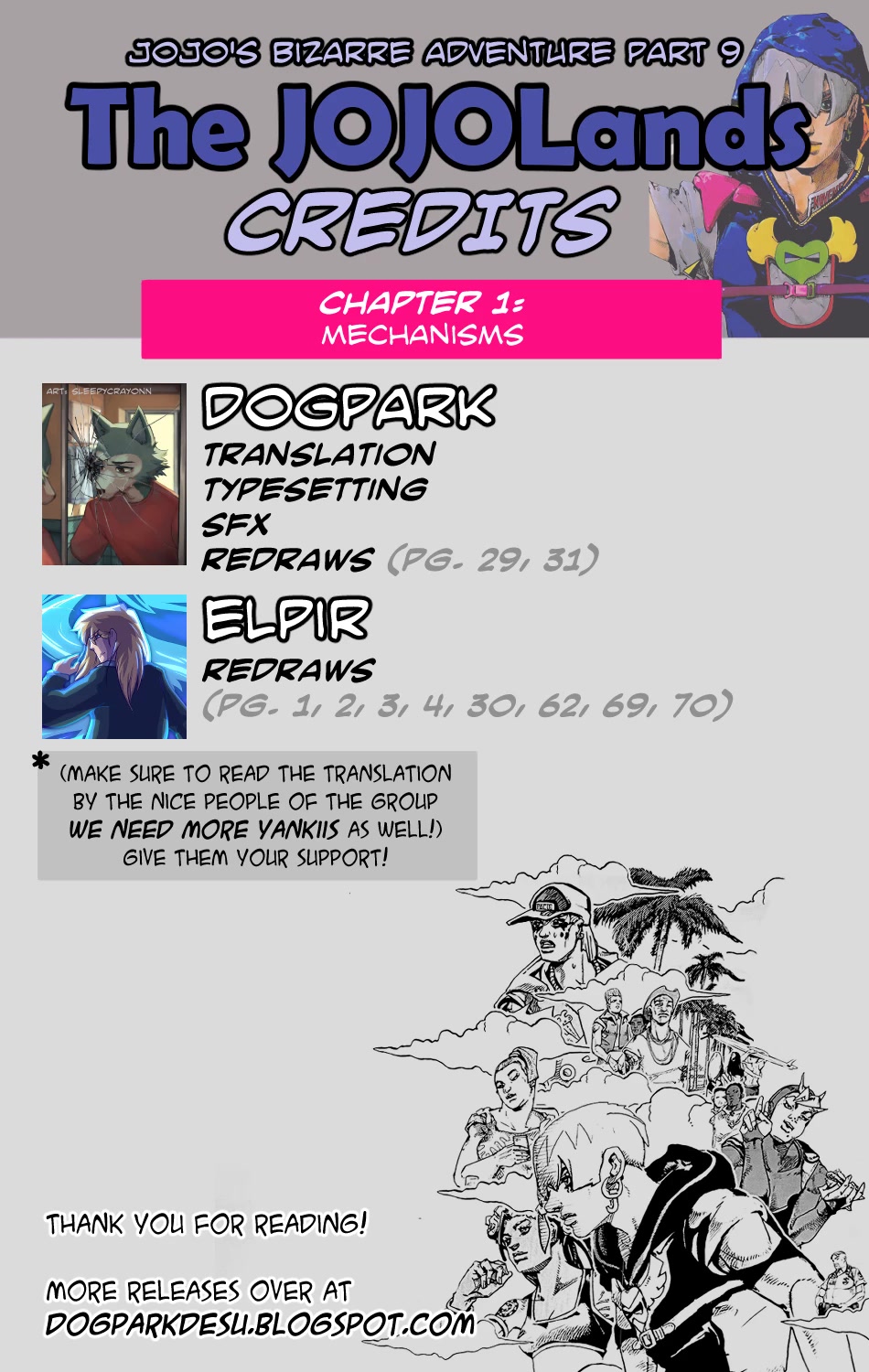 JoJo’s Bizarre Adventure Part 9 – The JOJOLands Chapter 1 - Page 62