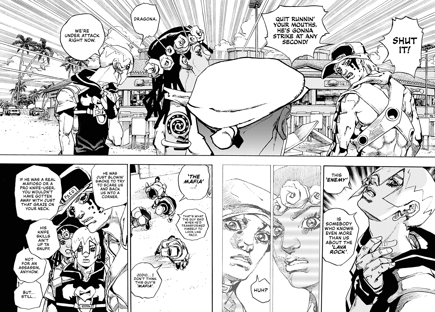 JoJo’s Bizarre Adventure Part 9 – The JOJOLands Chapter 10 - Page 22