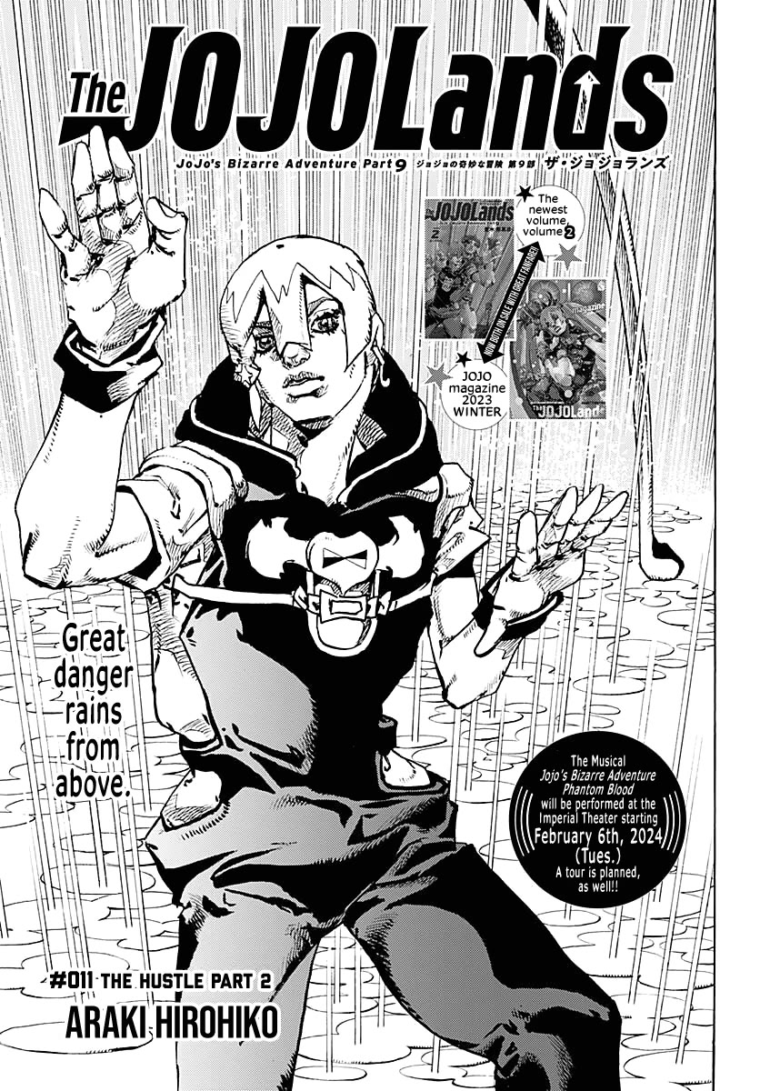 JoJo’s Bizarre Adventure Part 9 – The JOJOLands Chapter 11 - Page 1