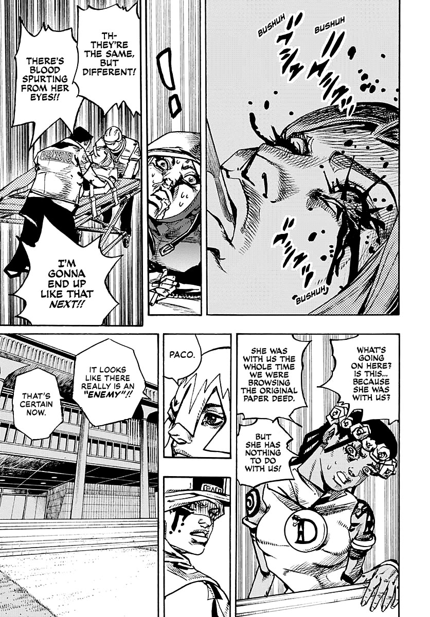 JoJo’s Bizarre Adventure Part 9 – The JOJOLands Chapter 15 - Page 19