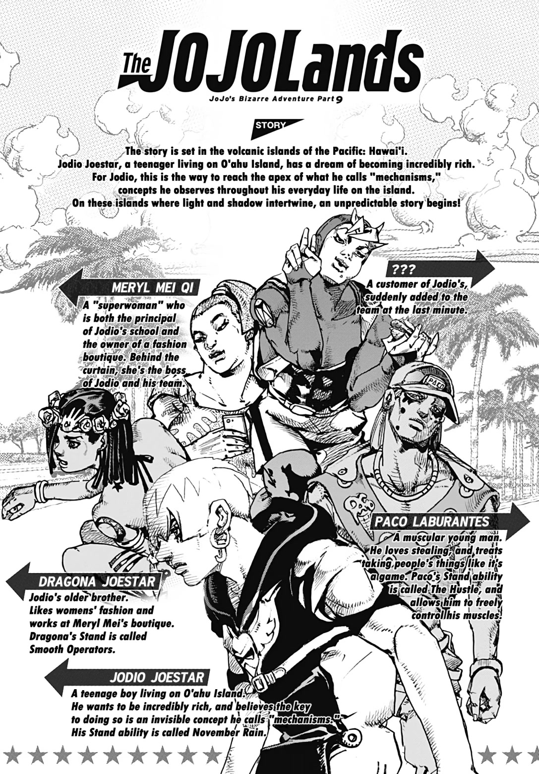 JoJo’s Bizarre Adventure Part 9 – The JOJOLands Chapter 2 - Page 1