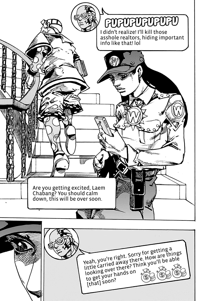 JoJo’s Bizarre Adventure Part 9 – The JOJOLands Chapter 29 - Page 13