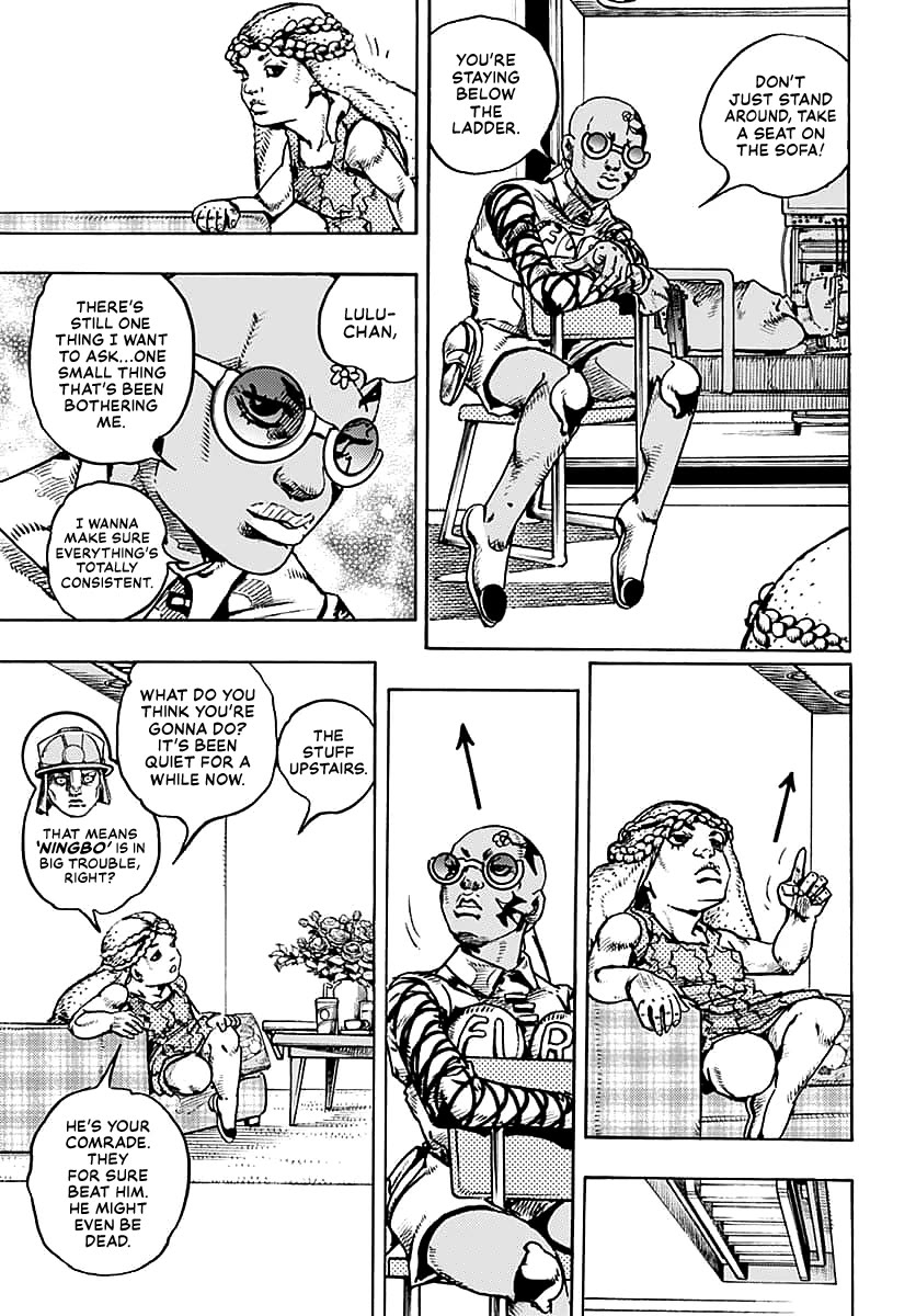 JoJo’s Bizarre Adventure Part 9 – The JOJOLands Chapter 29 - Page 15