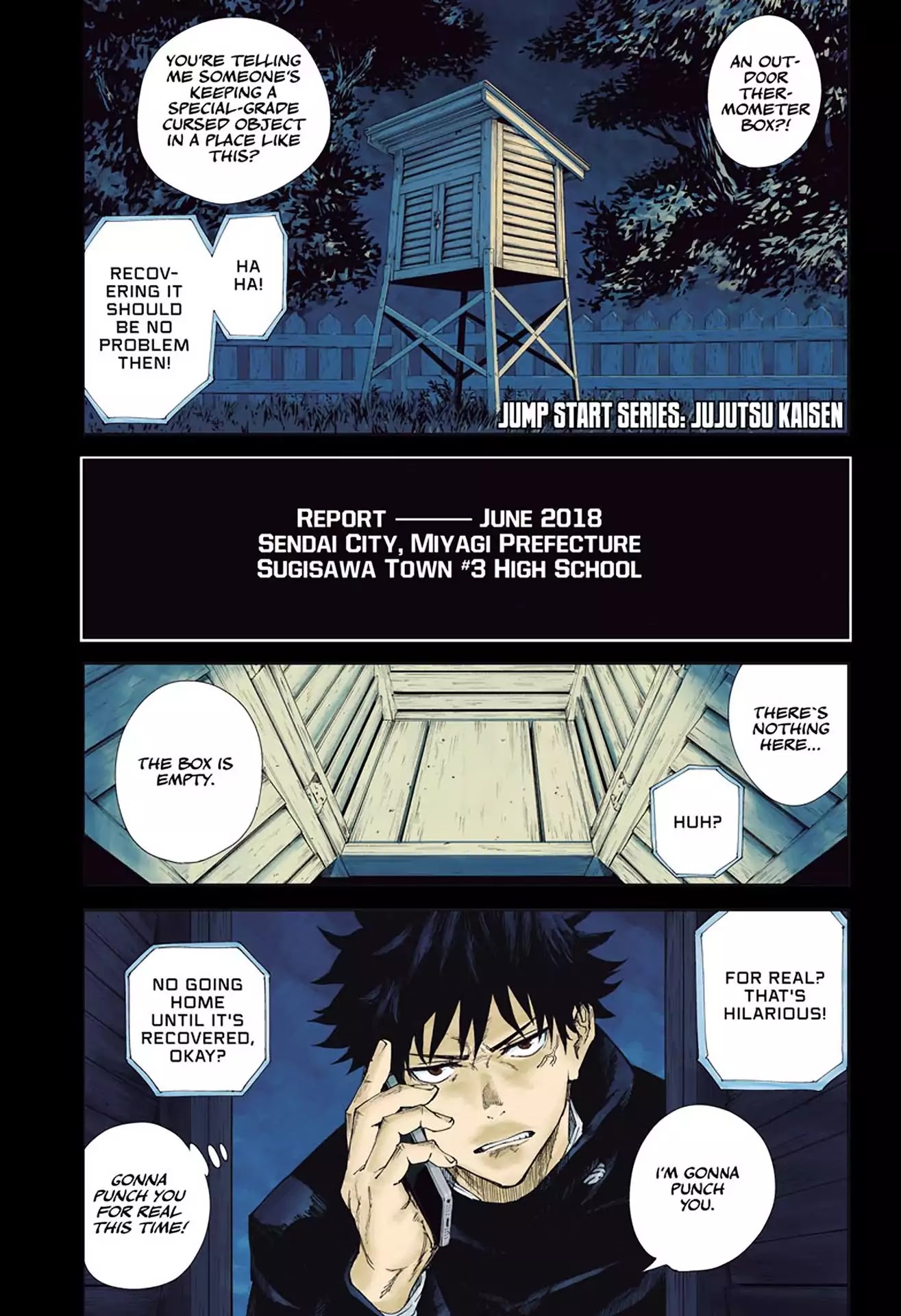 Jujutsu Kaisen Chapter 1 - Page 3