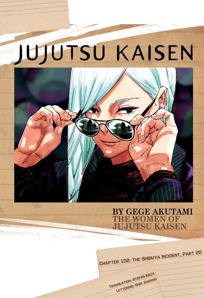 Jujutsu Kaisen Chapter 102 - Page 1