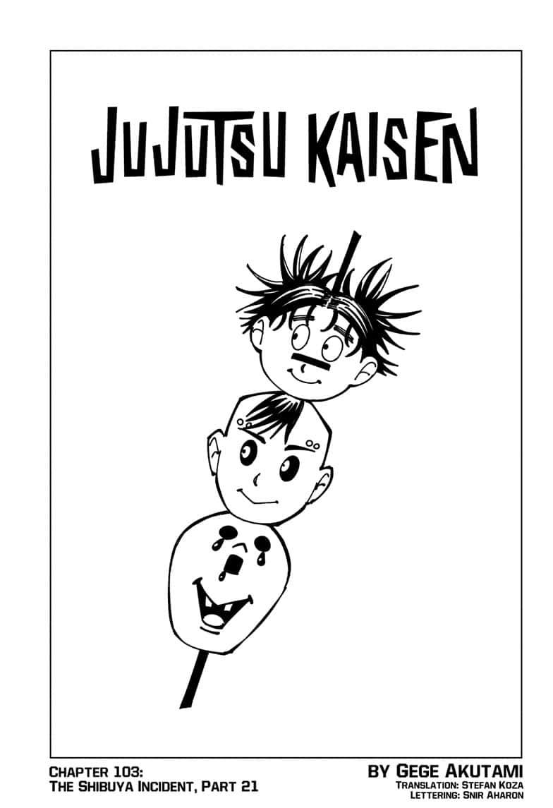 Jujutsu Kaisen Chapter 103 - Page 1