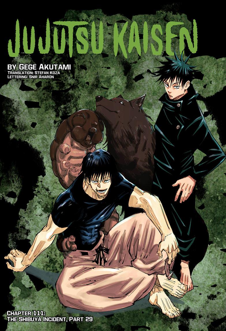 Jujutsu Kaisen Chapter 111 - Page 1