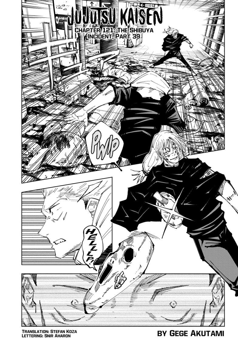 Jujutsu Kaisen Chapter 121 - Page 1