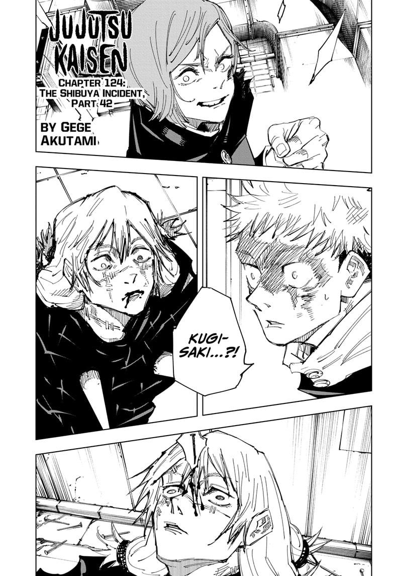 Jujutsu Kaisen Chapter 124 - Page 1