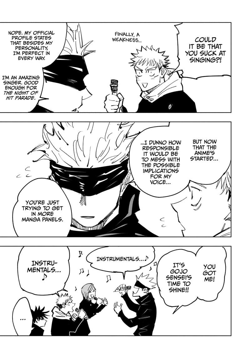 Jujutsu Kaisen Chapter 129.5 - Page 11