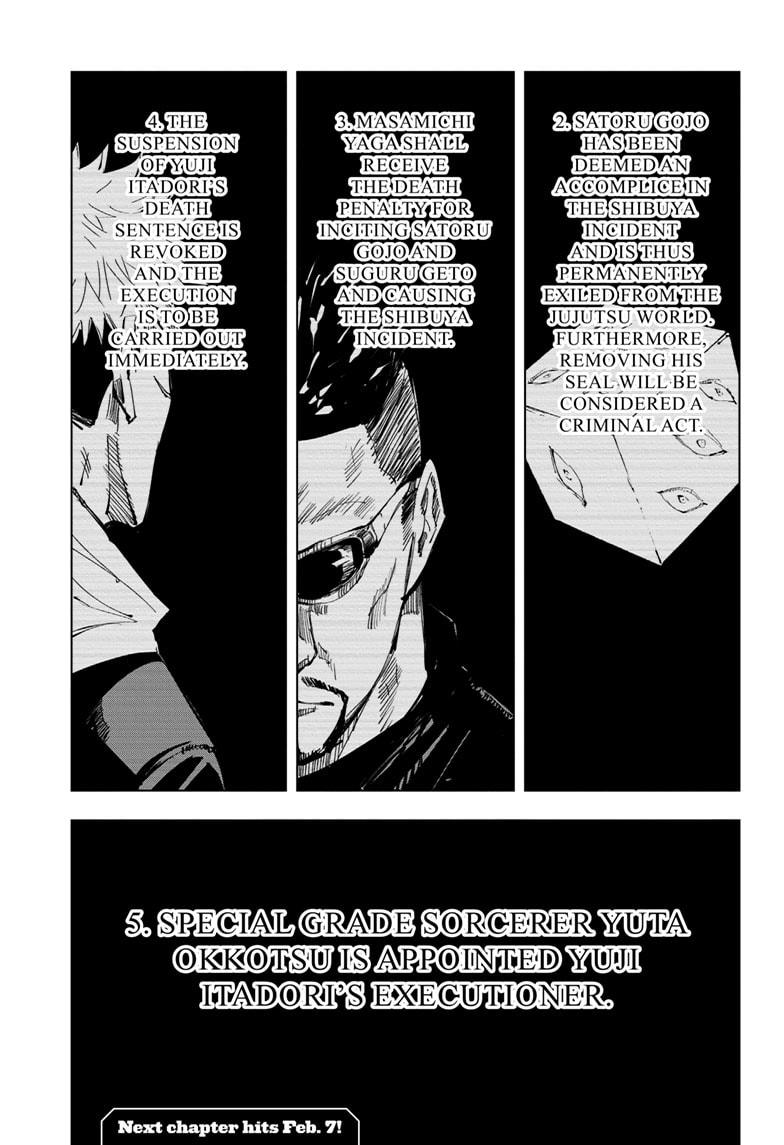Jujutsu Kaisen Chapter 137 - Page 20