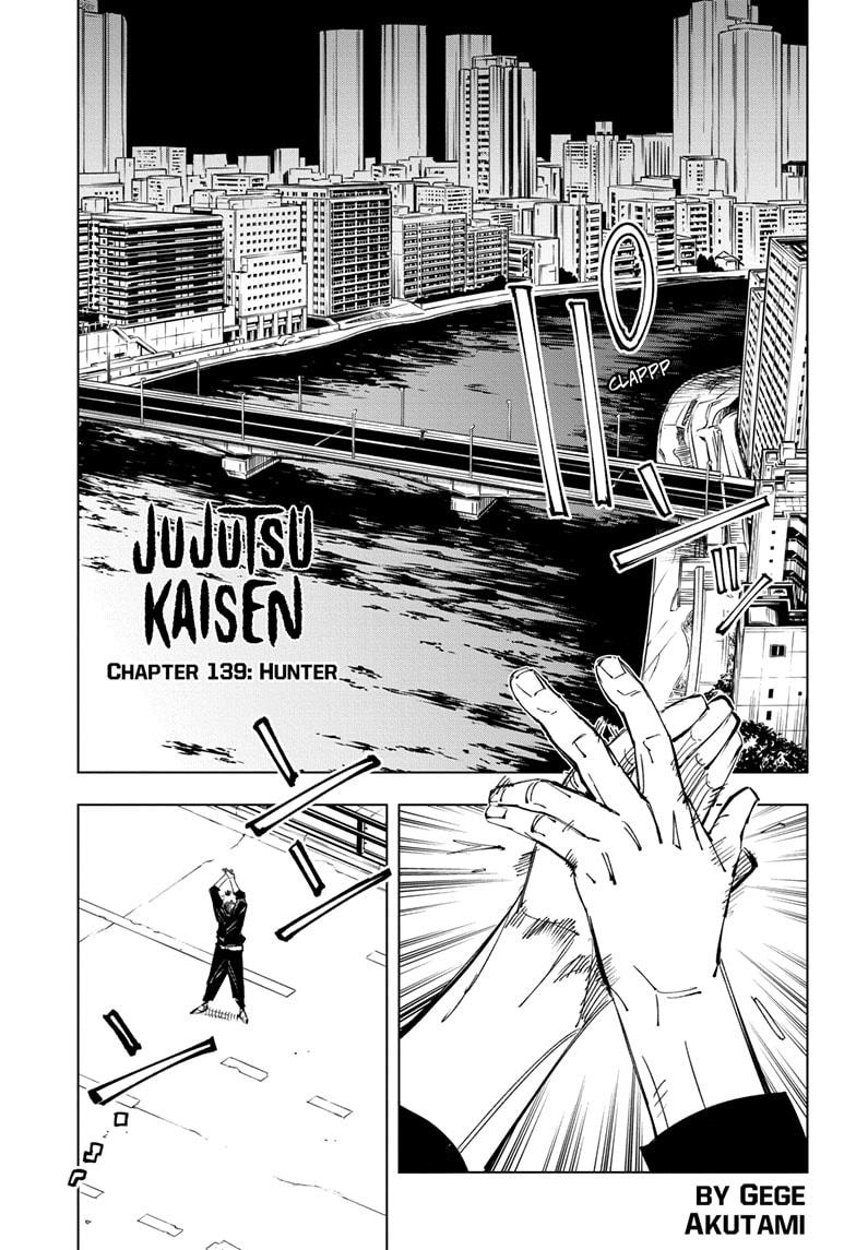 Jujutsu Kaisen Chapter 139 - Page 1