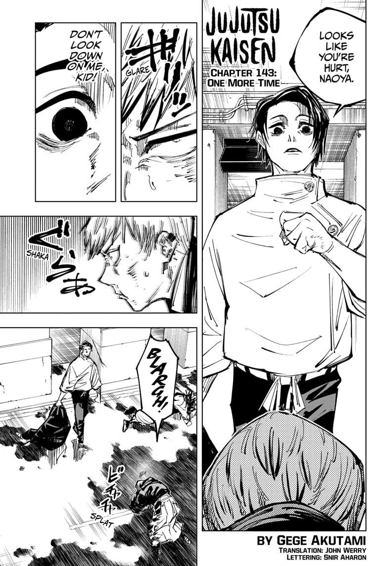 Jujutsu Kaisen Chapter 143 - Page 1