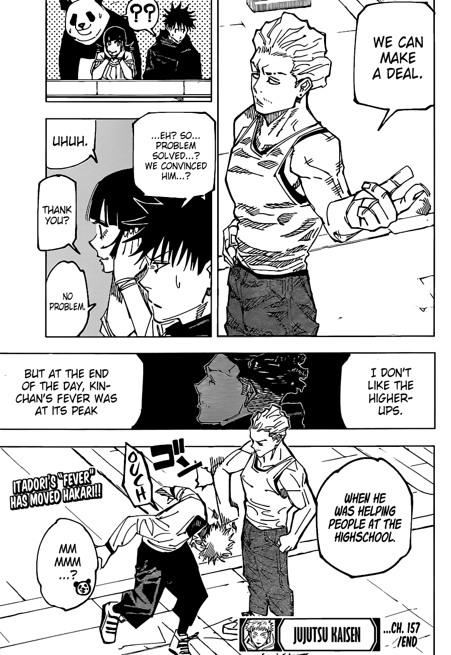 Jujutsu Kaisen Chapter 157 - Page 19