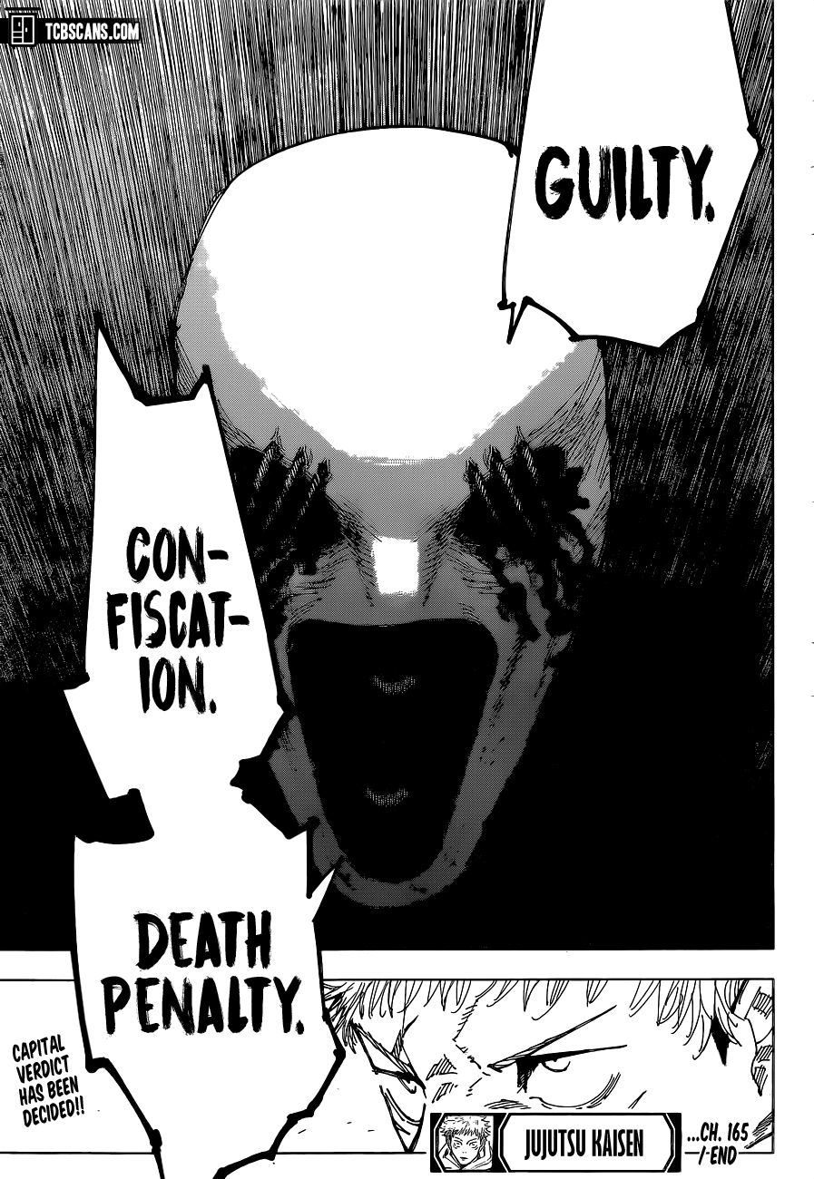 Jujutsu Kaisen Chapter 165 - Page 20