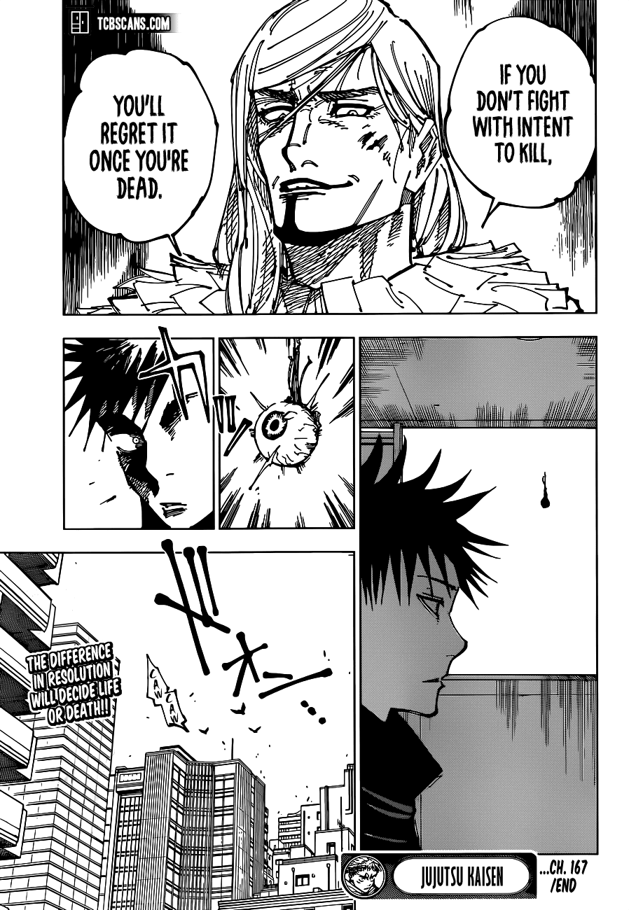 Jujutsu Kaisen Chapter 167 - Page 20