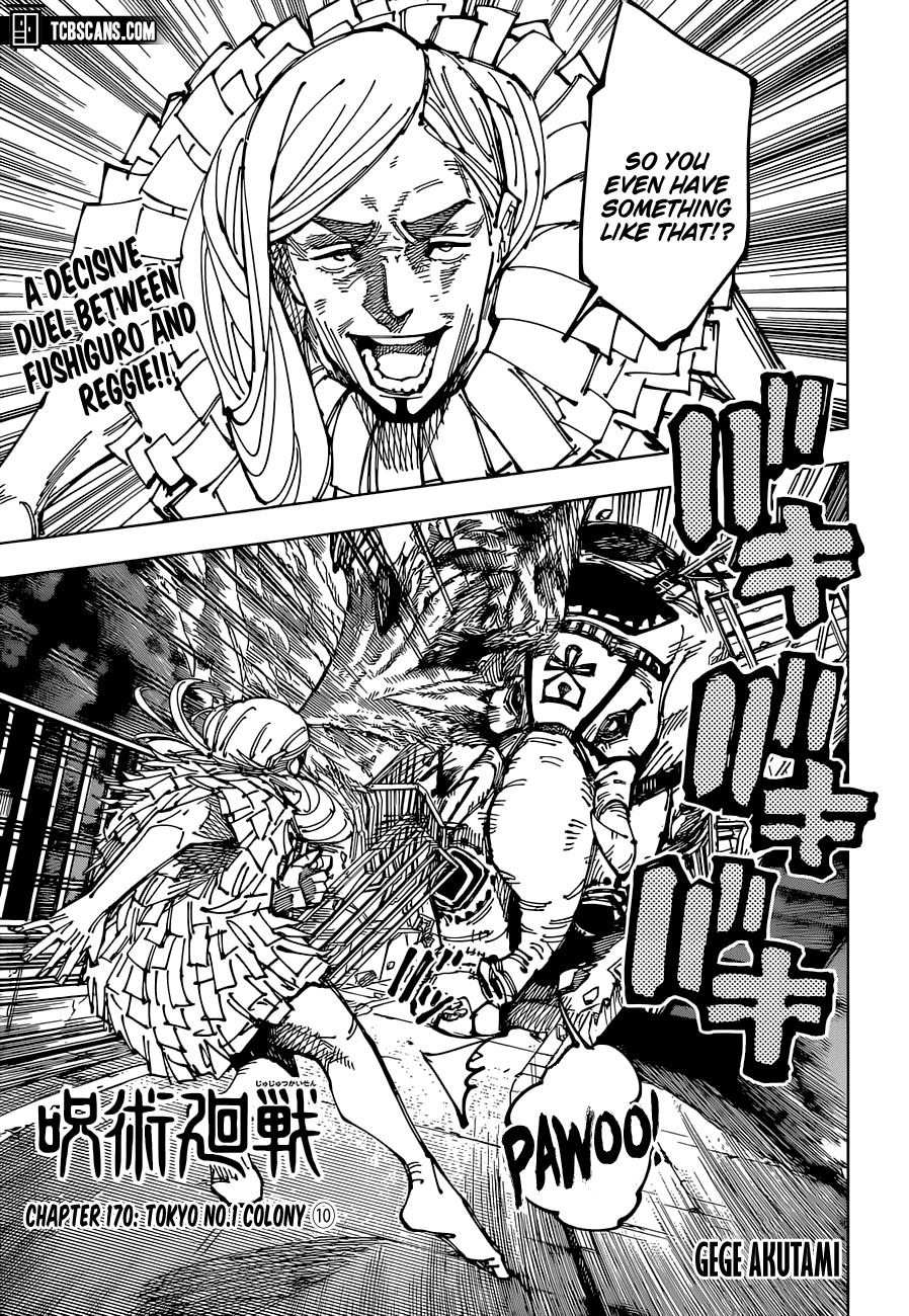 Jujutsu Kaisen Chapter 170 - Page 3