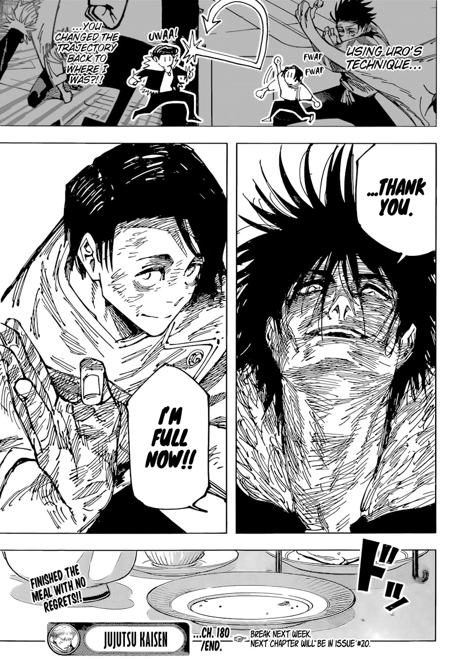 Jujutsu Kaisen Chapter 180 - Page 17