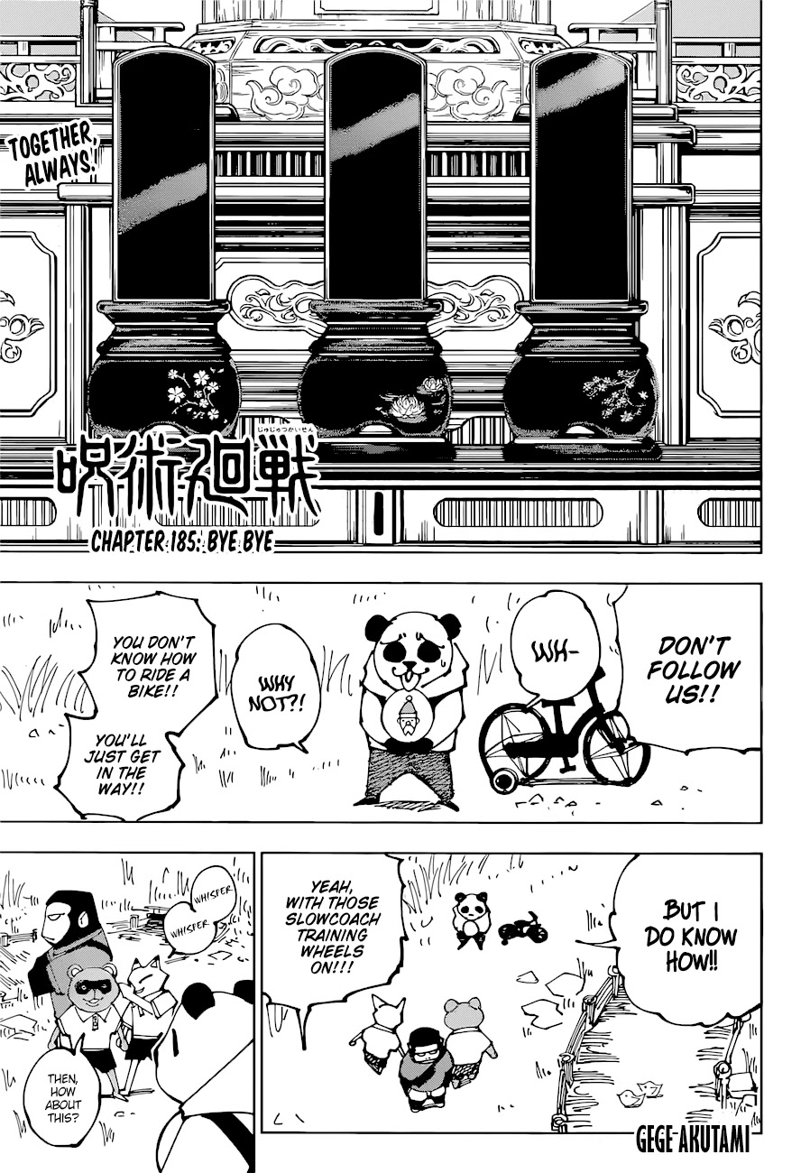 Jujutsu Kaisen Chapter 185 - Page 4
