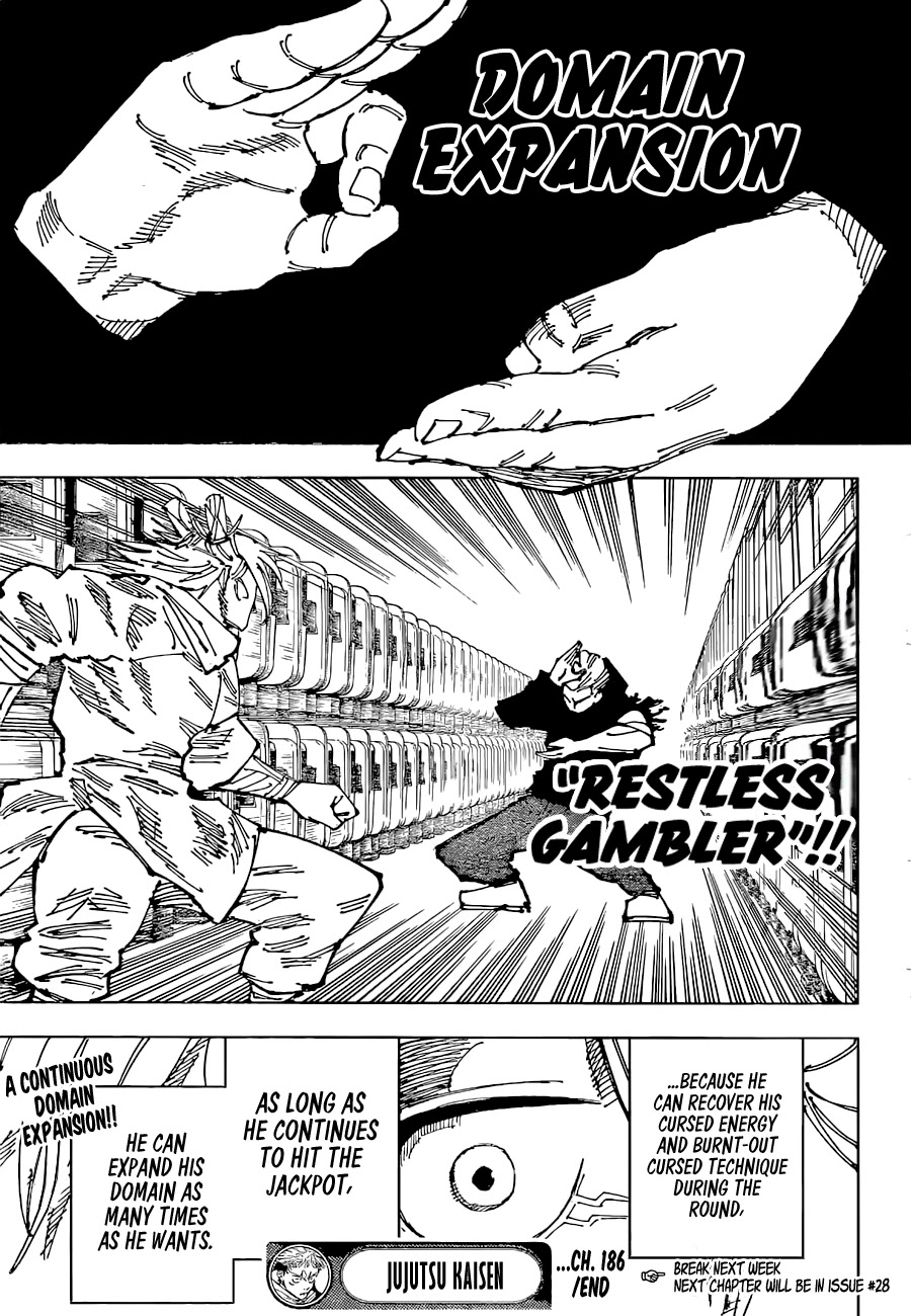 Jujutsu Kaisen Chapter 186 - Page 18