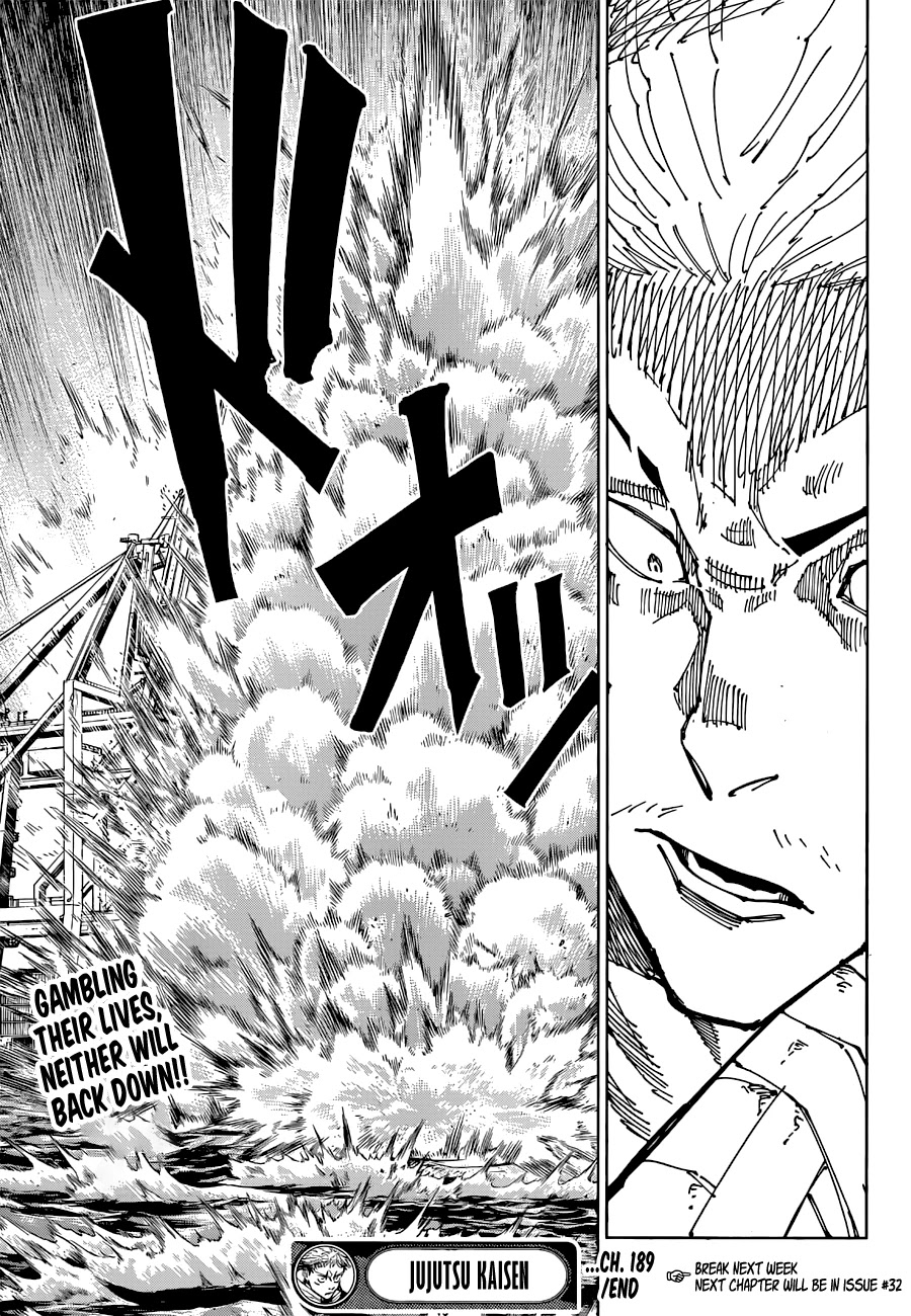 Jujutsu Kaisen Chapter 189 - Page 19