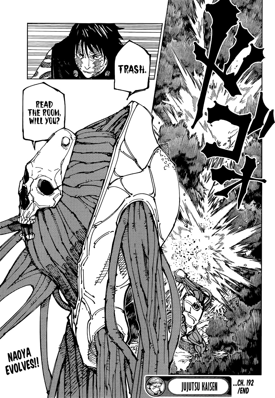 Jujutsu Kaisen Chapter 192 - Page 18