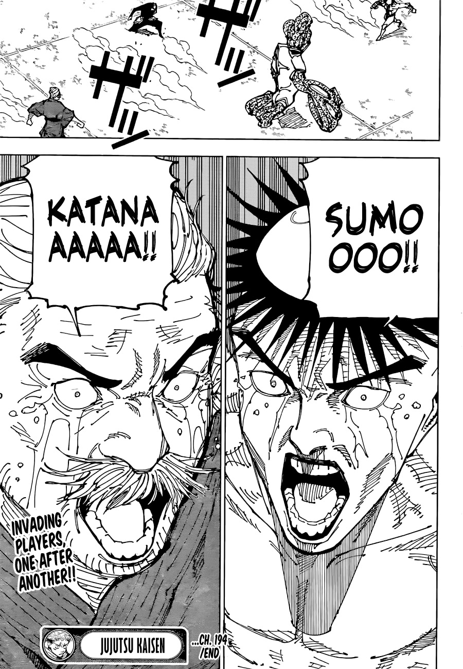 Jujutsu Kaisen Chapter 194 - Page 20