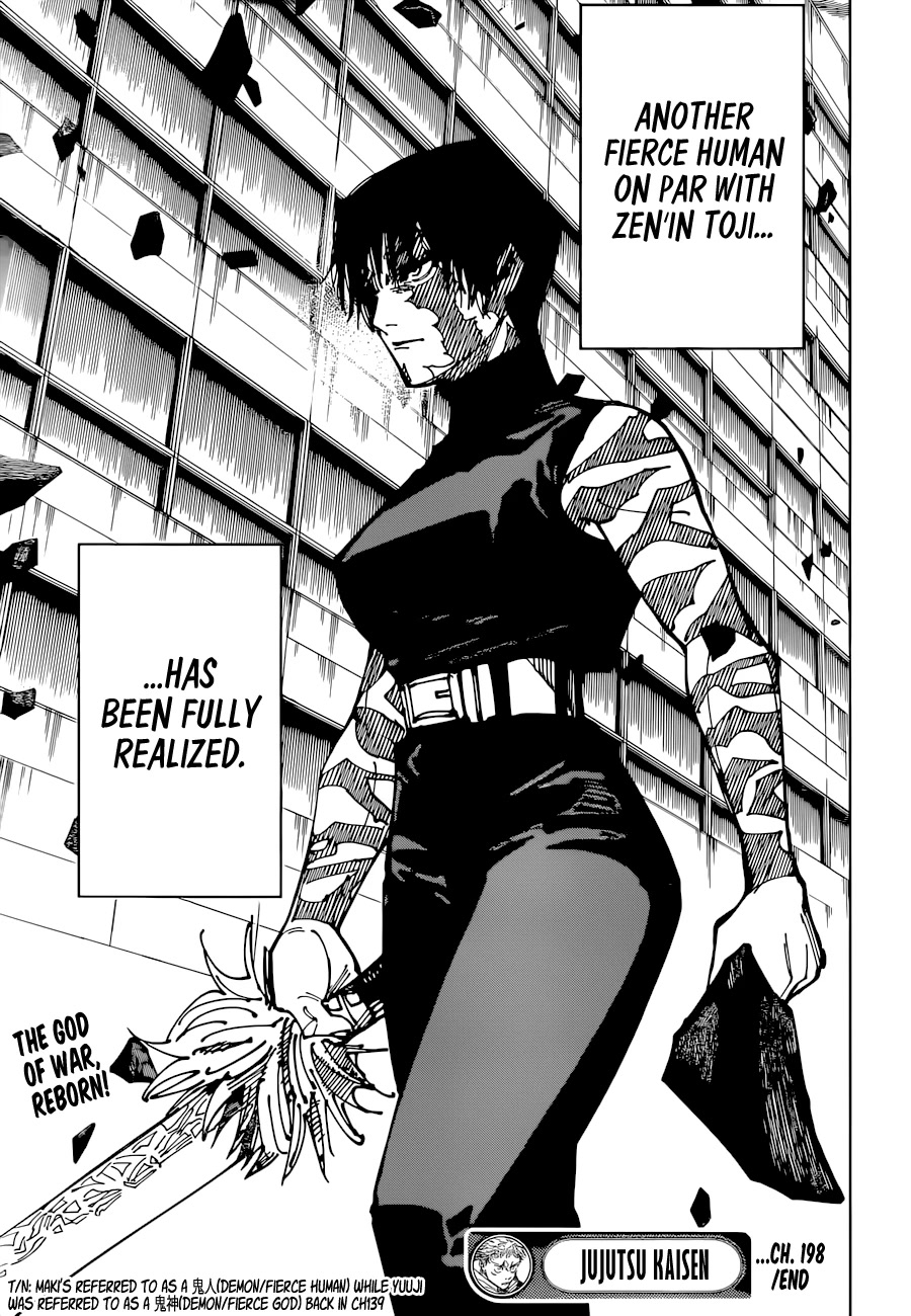 Jujutsu Kaisen Chapter 198 - Page 19