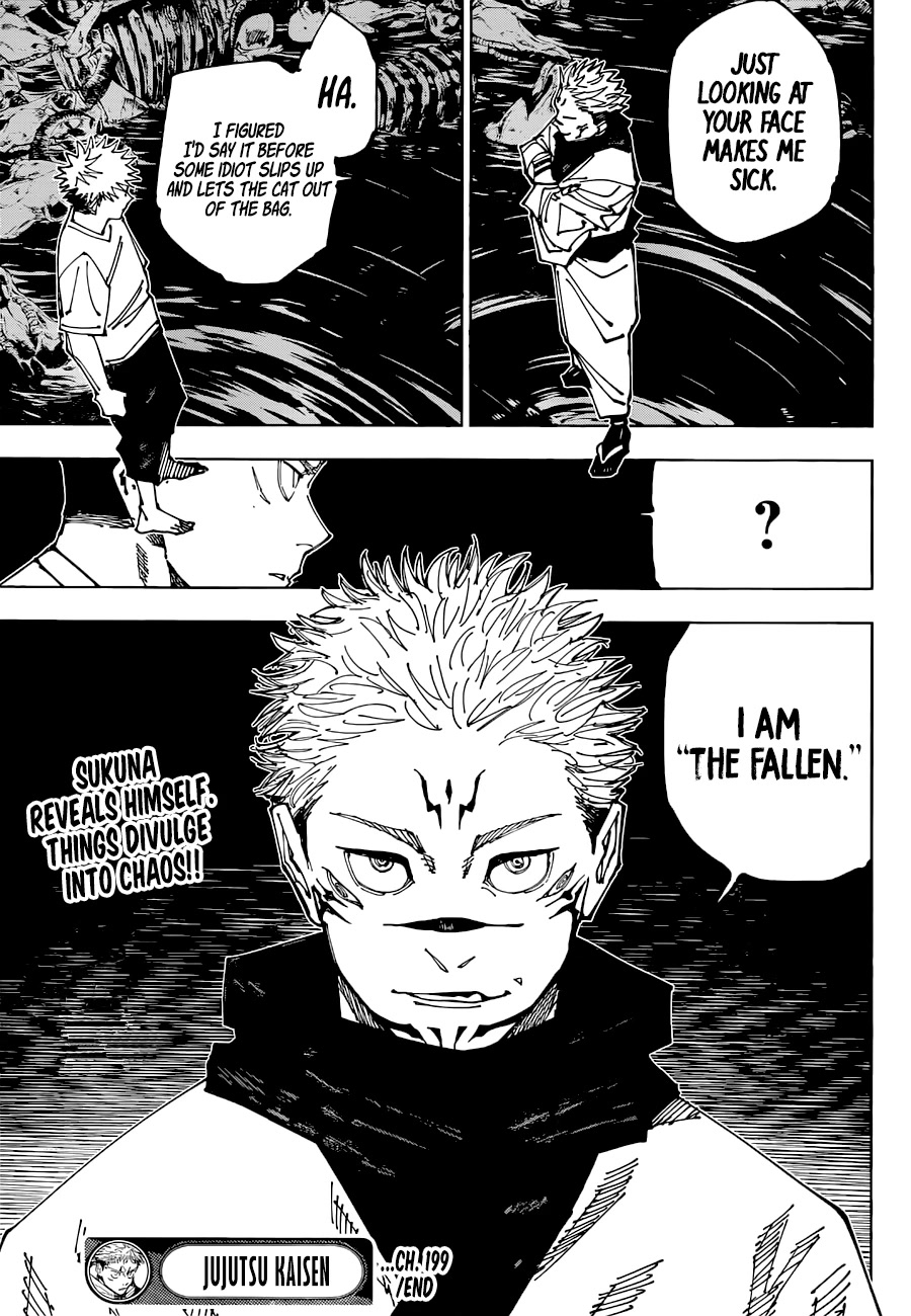 Jujutsu Kaisen Chapter 199 - Page 20