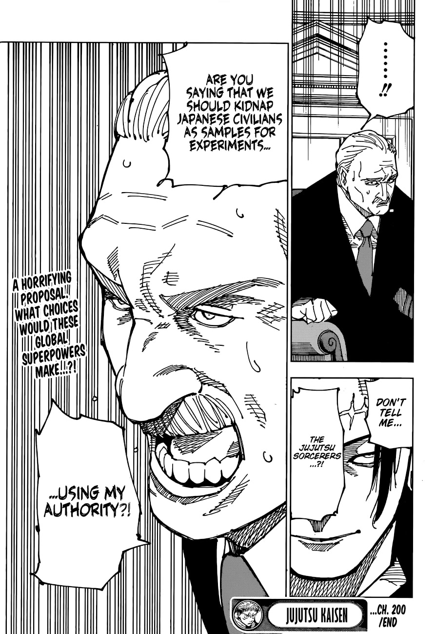 Jujutsu Kaisen Chapter 200 - Page 20