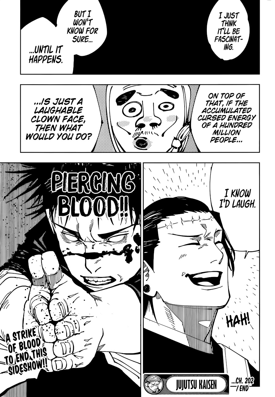 Jujutsu Kaisen Chapter 202 - Page 19