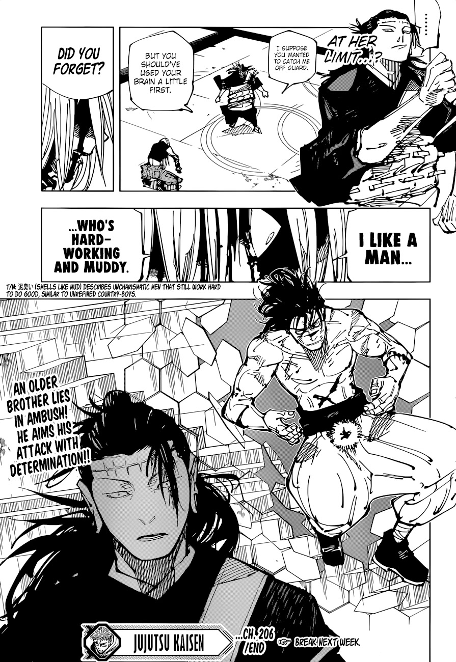 Jujutsu Kaisen Chapter 206 - Page 20