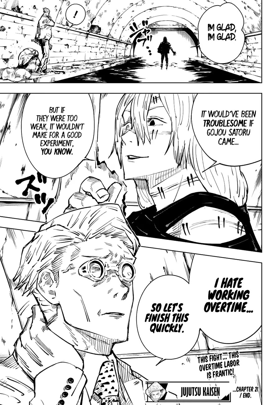 Jujutsu Kaisen Chapter 21 - Page 20