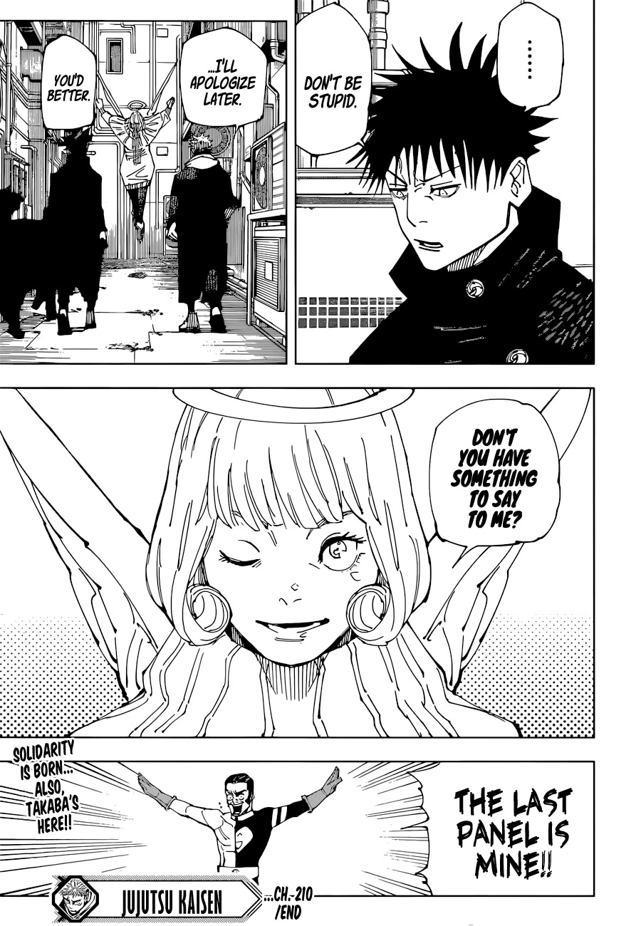 Jujutsu Kaisen Chapter 210 - Page 20