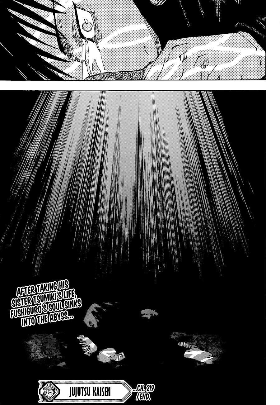 Jujutsu Kaisen Chapter 219 - Page 20