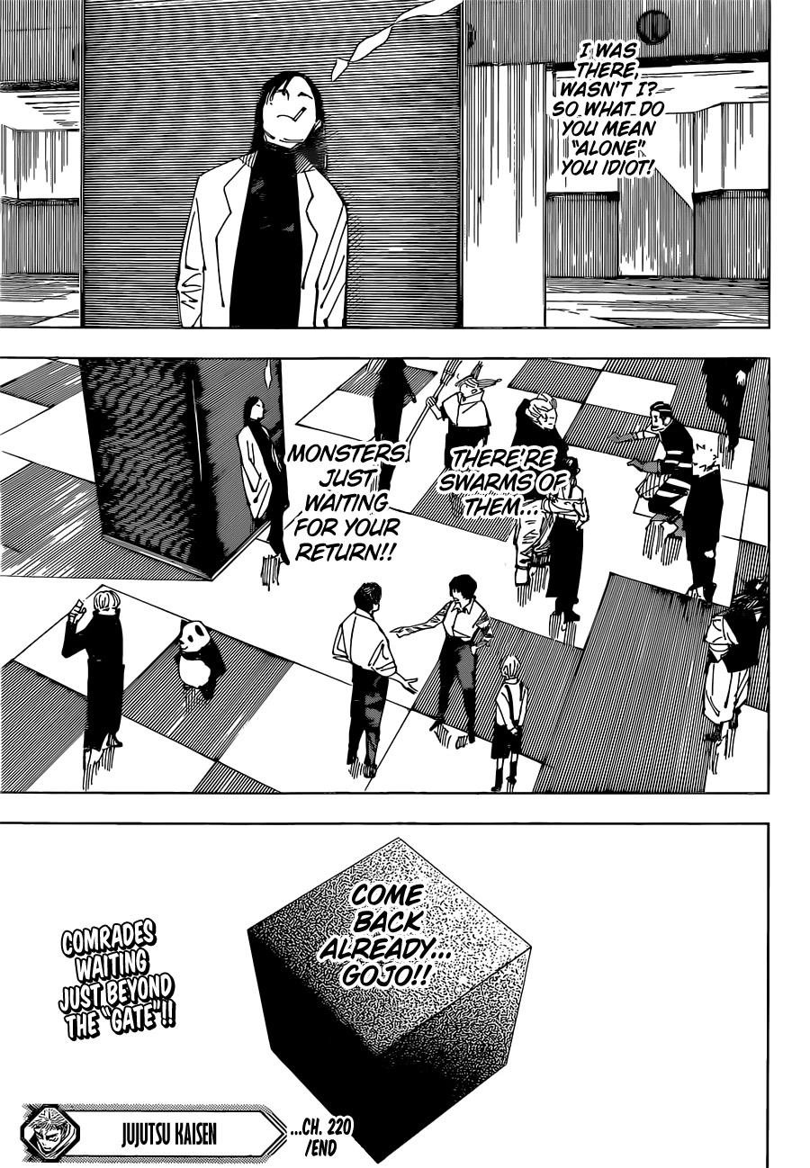 Jujutsu Kaisen Chapter 220 - Page 20