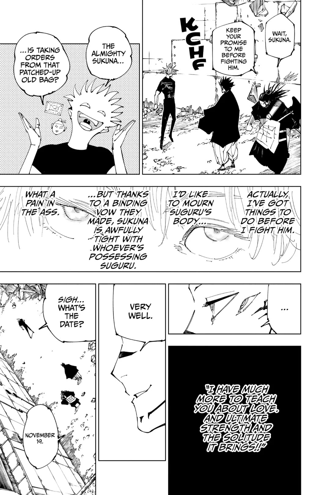 Jujutsu Kaisen Chapter 221 - Page 16