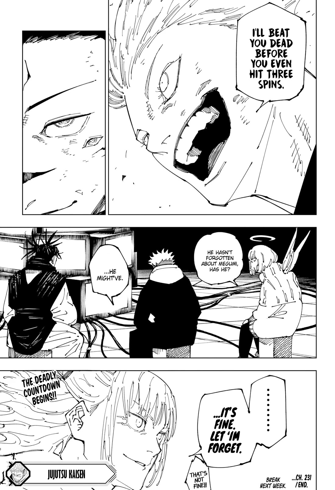 Jujutsu Kaisen Chapter 231 - Page 19