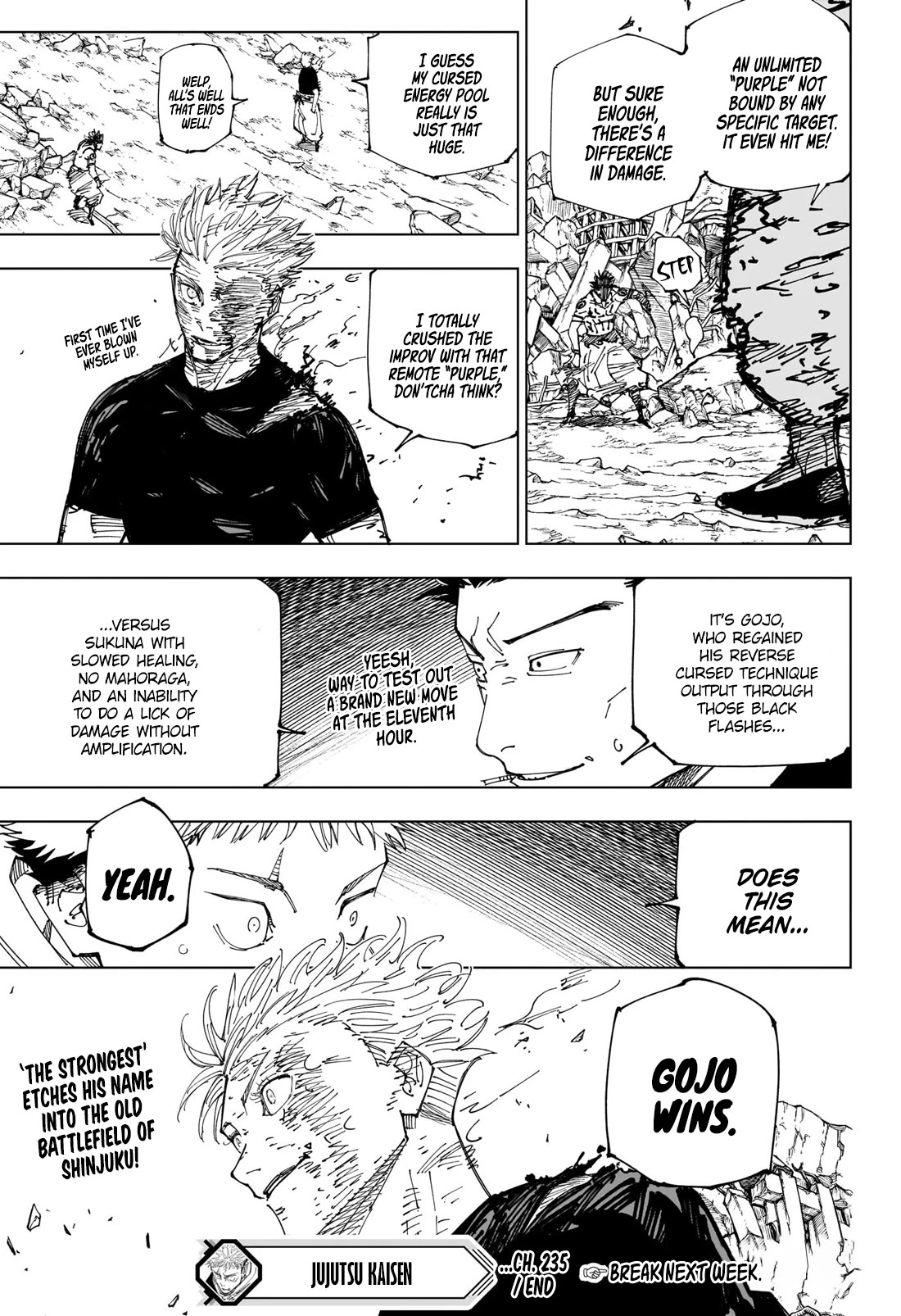 Jujutsu Kaisen Chapter 235 - Page 19