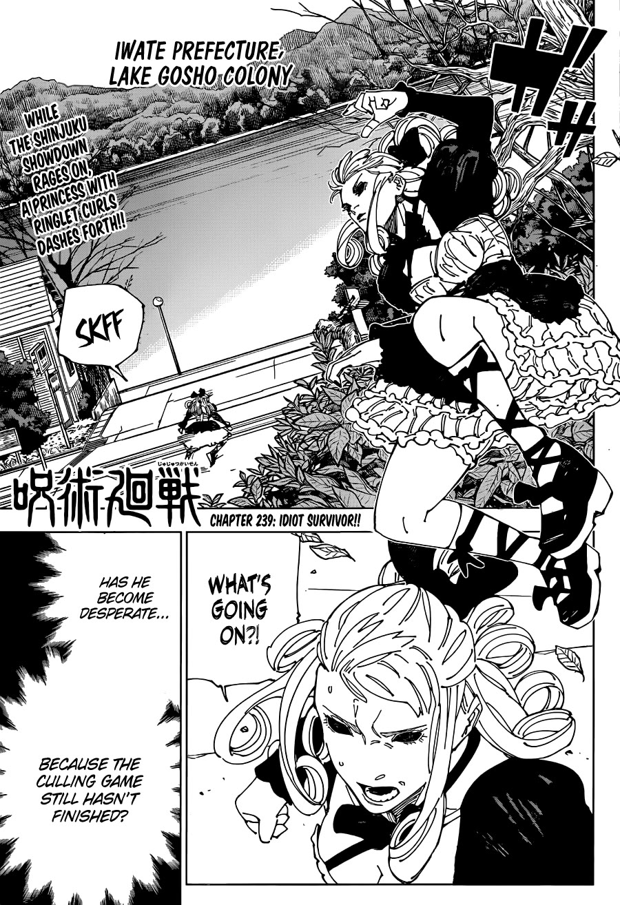 Jujutsu Kaisen Chapter 239 - Page 1