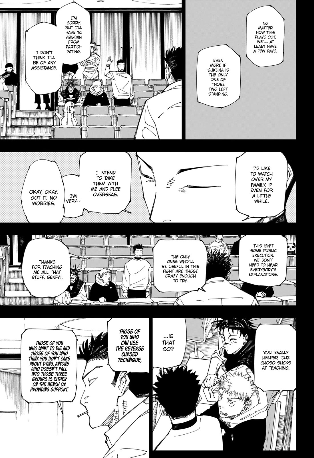 Jujutsu Kaisen Chapter 244 - Page 4