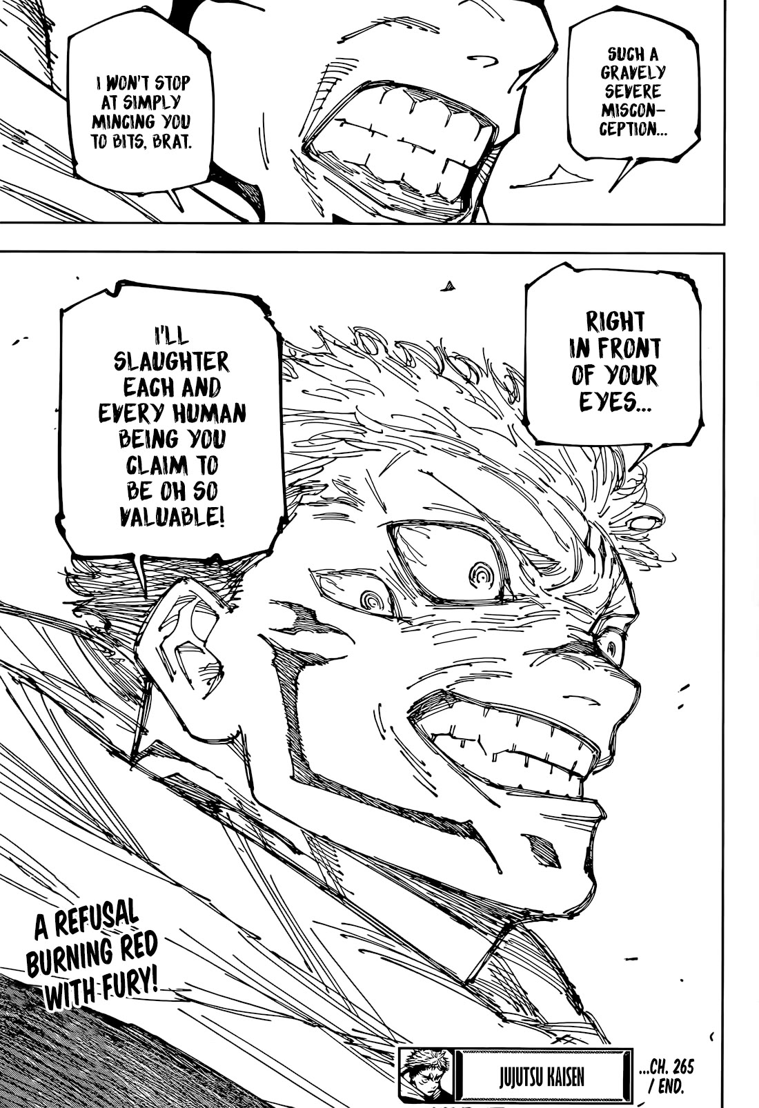 Jujutsu Kaisen Chapter 265 - Page 20