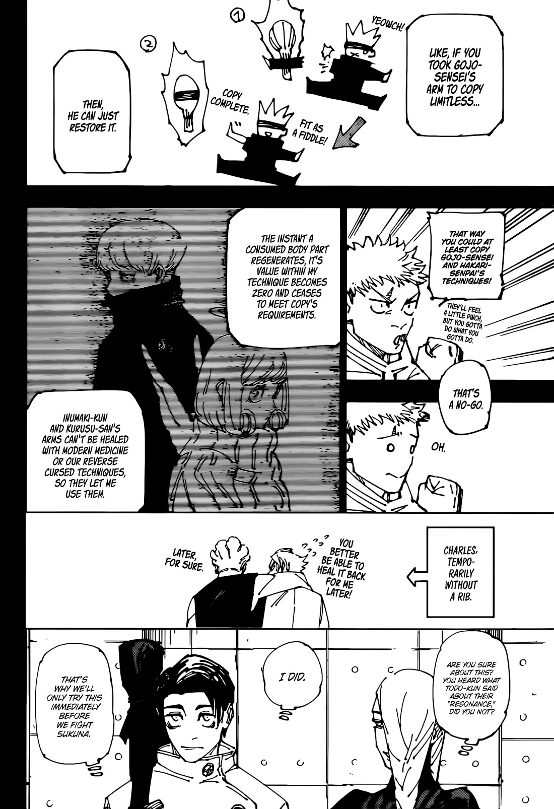 Jujutsu Kaisen Chapter 267 - Page 6