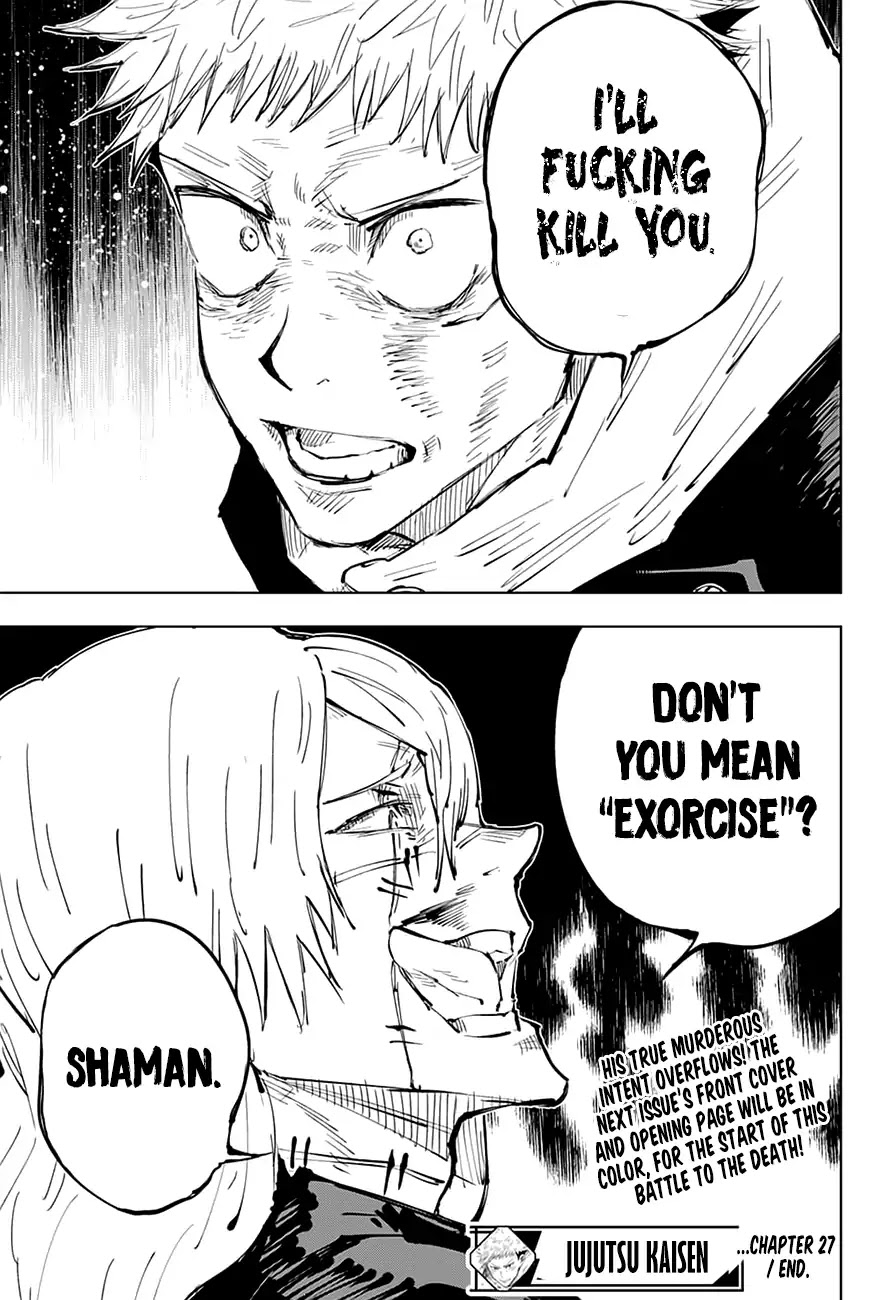 Jujutsu Kaisen Chapter 27 - Page 19