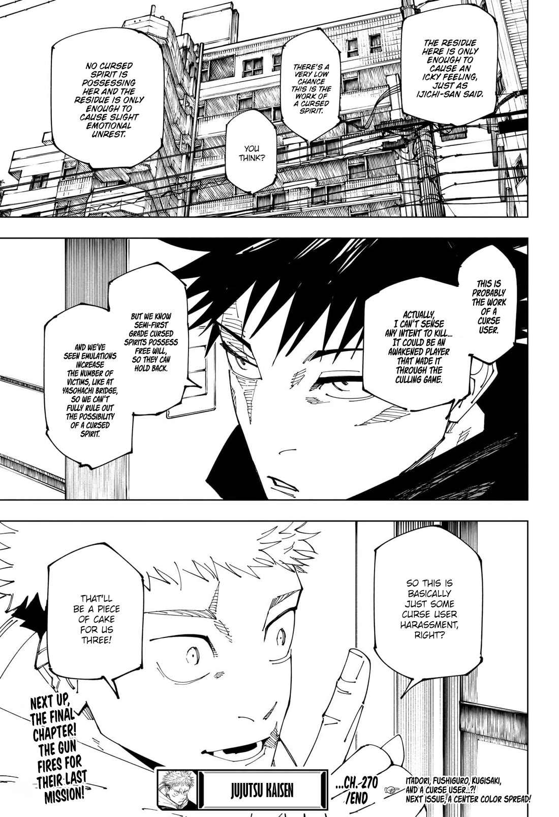 Jujutsu Kaisen Chapter 270 - Page 20