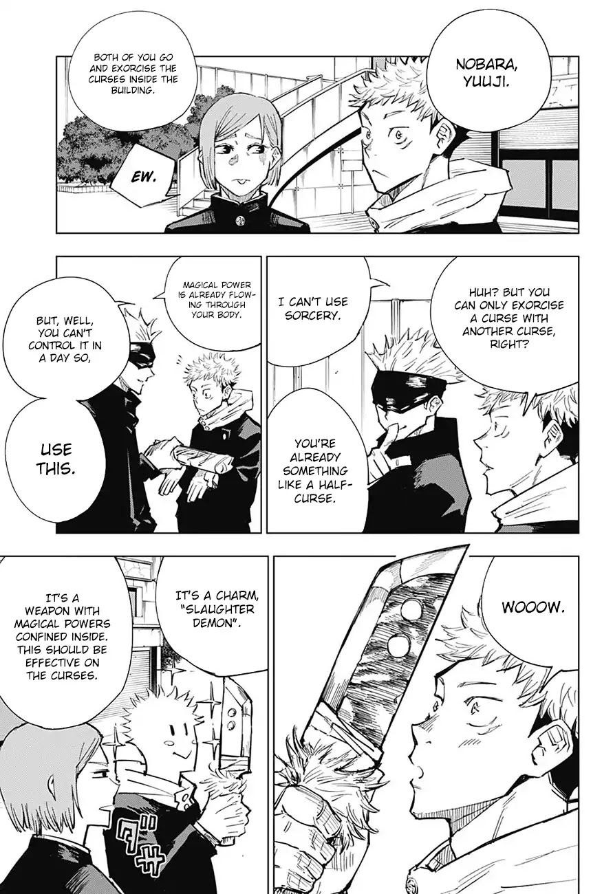 Jujutsu Kaisen Chapter 4 - Page 10