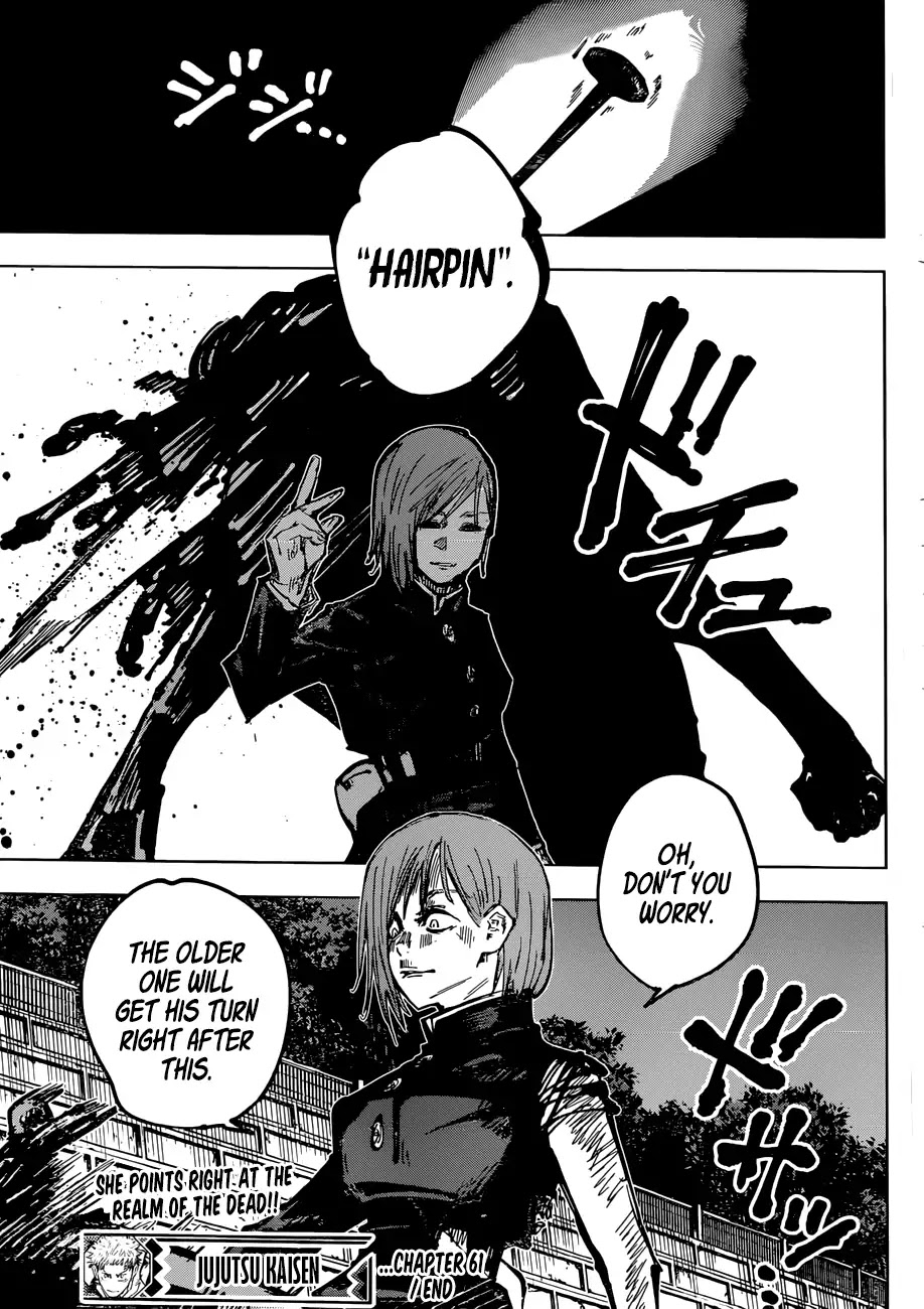 Jujutsu Kaisen Chapter 61 - Page 18